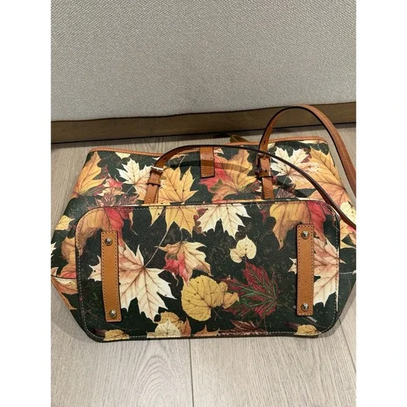 Dooney & BourkeMaple‎ LeafTote dover Rare Bag leaves olive